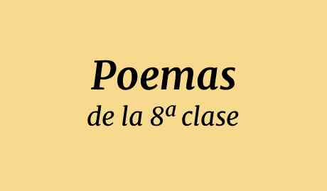 Poemas de la Octava Clase