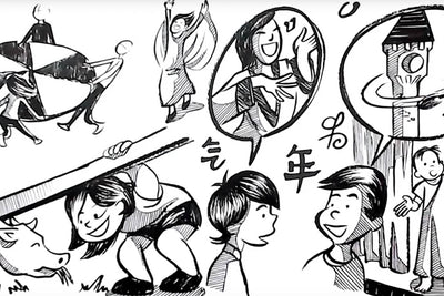 La pedagogía Waldorf en dibujos